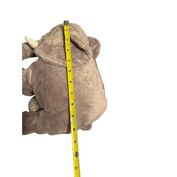 IKEA DJUNGELSKOG Elephant Plush Stuffed Animal Gray 13” Soft Toy - Retired - Picture 5 of 7